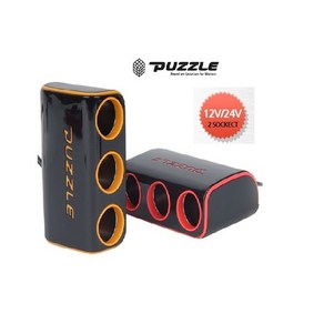 대성부품/12V/24V/3구 시가소켓/스위치/대형트럭/화물차/USB/멀티소켓/시가짹/핸드폰충전/국산/중장비/특장차/엑시언트/프리마/메가/트라고/노브스/파워텍/뉴파워텍/EG5톤/시거, 3구시가소켓(랜덤), 1개