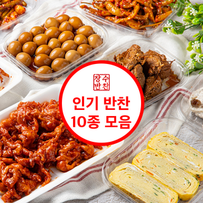 장수 반찬 간재미 무침 600g [원산지:상세설명에 표시], 1개