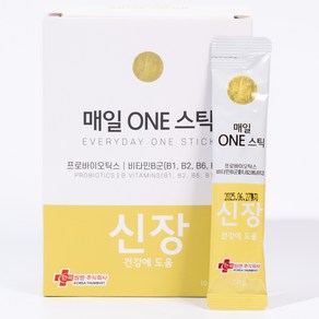 매일ONE스틱 매일원스틱 강아지 고양이 기능성 츄르 종합 영양제 프로바이오틱스, 30회분, 신장, 1개