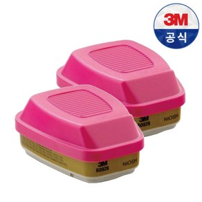 3M 방독면 필터 방독정화통, 1개