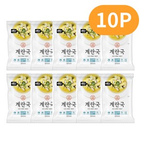 이델리 동림푸드 동결건조 계란국, 10g, 10개