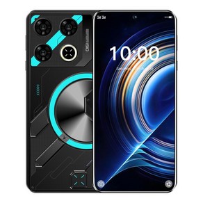 2024 GT20 프로 스마트폰 5G 7.3 인치 HD 16G + 1TB 휴대폰 듀얼 SIM 휴대폰 7800mAh 휴대폰 잠금 해제, 03 번들 20, 01 BLACK