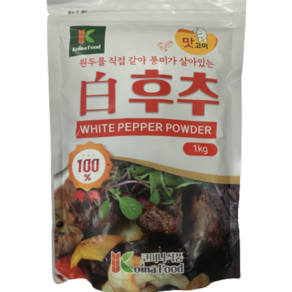 맛고미 백후추 1kg 백후추가루, 1개