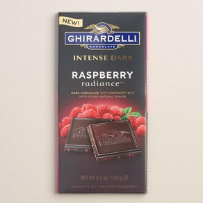 Ghiadelli Raspbey Chocolate Ba 기라델리 라즈베리 초콜릿 바 100g 3개