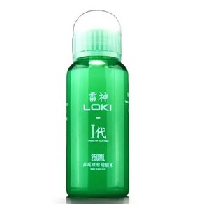 Loki 전문 탁구 브러쉬 고무 스폰지 합성 250ml, 1) WHITE, 1.250ml glue