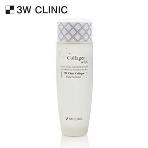 3W CLINIC 콜라겐 화이트 클리어 소프너, 150ml, 1개