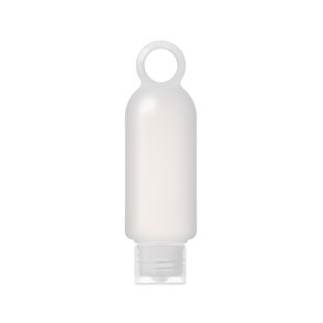 닥터보틀 60ml 고리형용기 투명 캡용기 화장품용기, PE 60ml 고리형(투명)/24 플립캡(투명R), 1개