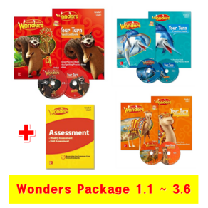 원더스 Wonders Package 1.1 ~ 3.6 : Reading & Writing Workshop + Practice Book + Assessment