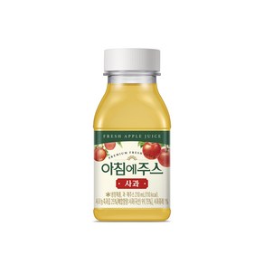 서울우유 아침에주스 사과 210ml, 48개