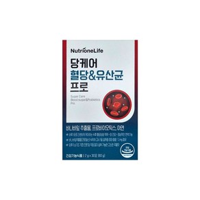 뉴트리원 당케어 혈당&유산균 프로, 1개, 30회분