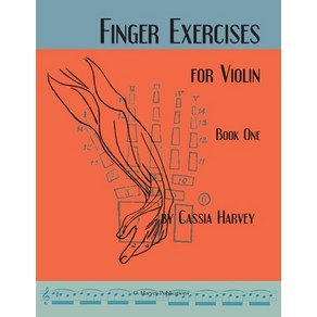 Finge Execises fo the Violin Book One Papeback, C. Havey Publications, English, 9781635230420