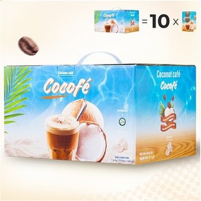 베트남 코코페 코코넛 커피 Rexsun Cocofe, 10개입, 1박스