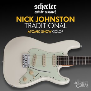 [공식대리점] Schecter NICK JOHNSTON TRADITIONAL Atomic Snow / 쉑터 닉 존스톤 트래디셔널 / 부산 삼광악기