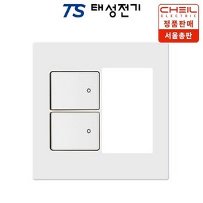 제일전기 디노 스위치 + 온도공란(제품선택), 1구 스위치＋온도공란(우), 1개