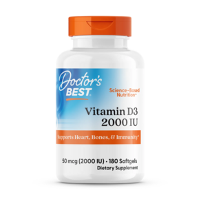 닥터스 베스트 Doctor's Best 비타민D3 2000IU 50mcg 180정