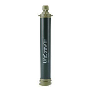 [Life Staw] 라이프 스트로우 아웃도어 휴대용 정수기 카키 (LIFESTRAW01KH), 1개