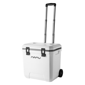 namu 이동식 아이스 박스 38QT, 화이트, 1개, 36L