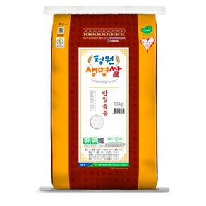 청원생명농협 저탄소 인증 GAP 청원생명쌀, 10kg, 1개