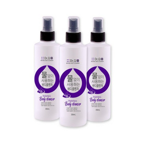 닥터큐 물없이 사용하는 바디클렌저, 4개, 250ml
