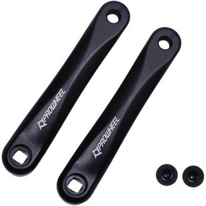 PROWEEL Ebike 크랭크 암 사각홀 140MM152MM160MM165MM170MM175MM 전기 자전거용 블랙 바이크 중간 장착 모터 토크1쌍, 1pc Right Cankam 140mm, 1개