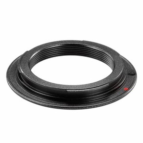 블랙 메탈 렌즈 마운트 어댑터 M42 렌즈용 Canon EOS 카메라/Canon EOS 1D 1DS Mark II III IV 5D Mark II 7D 등 EOS, 하나, 검은 색, 1개