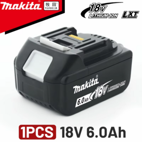 Makita 40V 배터리 5.0Ah 충전식 리튬 21700 BL4080 DC40RA 충전기 최대 XGT 공구 100% 기본, 04 6.0AhX1--15C