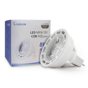 다온조명 룩스램COB LED MR16 8W 전구 플리커프리, 주광색, 1개