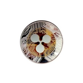 기념 코인 주화 도금 리플 XRP CRYPTO 수집기 1 개, [01] onesize