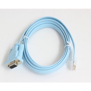 시스코 콘솔케이블 CONSOLE DB9F to RJ45 (RS232 to RJ45) 1.5M, 1개