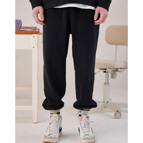 21SS [UNISEX] NEWYORK OVERSIZED BLACK SWEATPANTS JNPA1A891BK