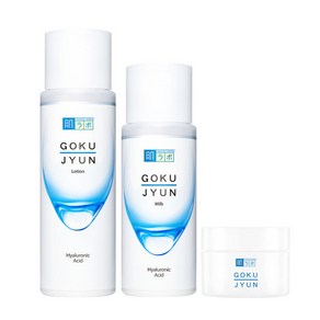 하다라보 고쿠쥰 3종 세트 (로션170ml+밀크140ml+크림50g)