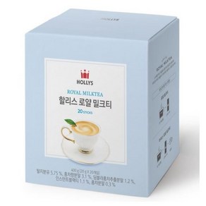 할리스 로얄 밀크티 분말, 20g, 20개입, 1개