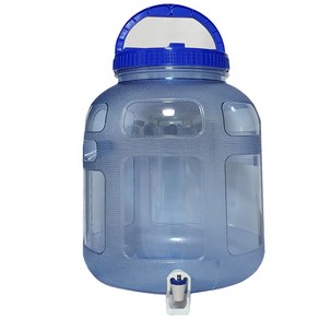 수도꼭지물통 22L/25L/45L 매실통 꼭지달린물통 생수통 과실주병, 45L, 1개