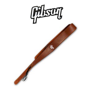 Gibson 깁슨 기타 스트랩 어깨끈 멜빵, 브라운, 1개