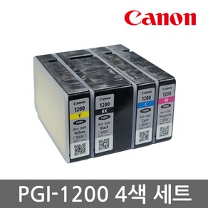 캐논 PGI-1200 정품잉크(번들) 4색세트 / MB2020 / MB2120 / MB2720, 1개