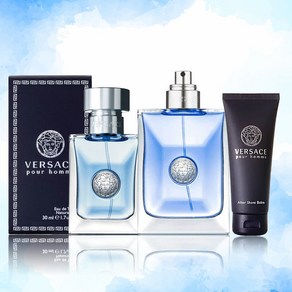 [공식수입] 베르사체 뿌르옴므 EDT 30ml + 100ml + 애프터 쉐이브 밤 50ml, 1개