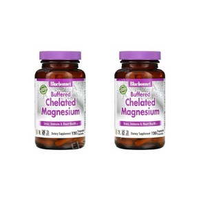 2개 블루보넷 킬레이트 마그네슘 비스글리시네이트 chelated magnesium 120정