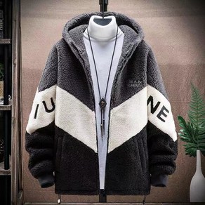 JXKB 남자 후리스 양털 봄 가을 간절기 겨울 오버핏 두꺼운 집업 플리스 자켓 2022 fleece jacket men KB0356