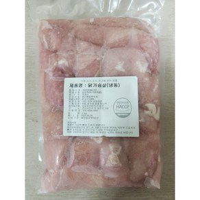 닭가슴살(냉동) 친환경 2kg, 1개