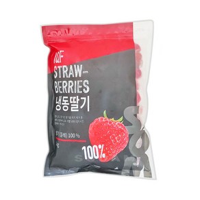 [솜] 칠레산냉동딸기 무가당홀, 5개, 1kg