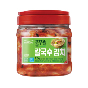 풀무원 칼국수 김치 PET, 1개, 1.2kg