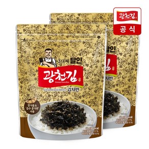 [광천김] 3대째 달인 김자반 60g 2봉, 1세트