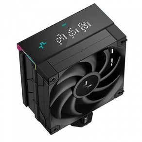 DEEPCOOL 정품 AK400 DIGITAL PRO (블랙) 싱글 타워 CPU 공랭 팬 쿨러, 1