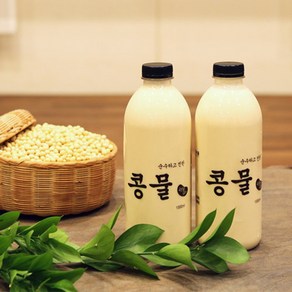 NAB 100% 국내산 순수하고 진한 콩물 1000ml, 1개, 1L