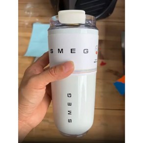 온도디스플레이보온병 스테인레스 스틸 SMEG 물병 절연 보온병 음료병 커피 컵 여행 머그잔 350 ml 480ml, Good quality, beige 480ml, 1개