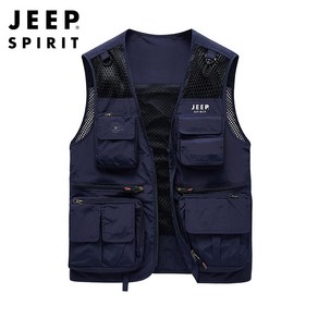 JEEP SPIRIT 정품 낚시 조끼 등산 작업 조끼 TXB-9322