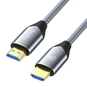 VegGieg V-H4 HDMI 2.1 8K GRAY METAL CABLE, 1개, 5m