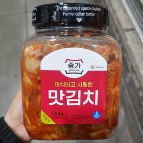 종가집 맛김치, 1.5kg, 1개