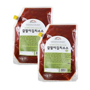 고추명가 겉절이김치 소스 2kg x 2개