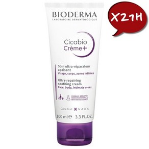 BIODERMA 프랑스 정품 바이오더마 시카비오 크림 플러스 100ml 2개세트, 2개